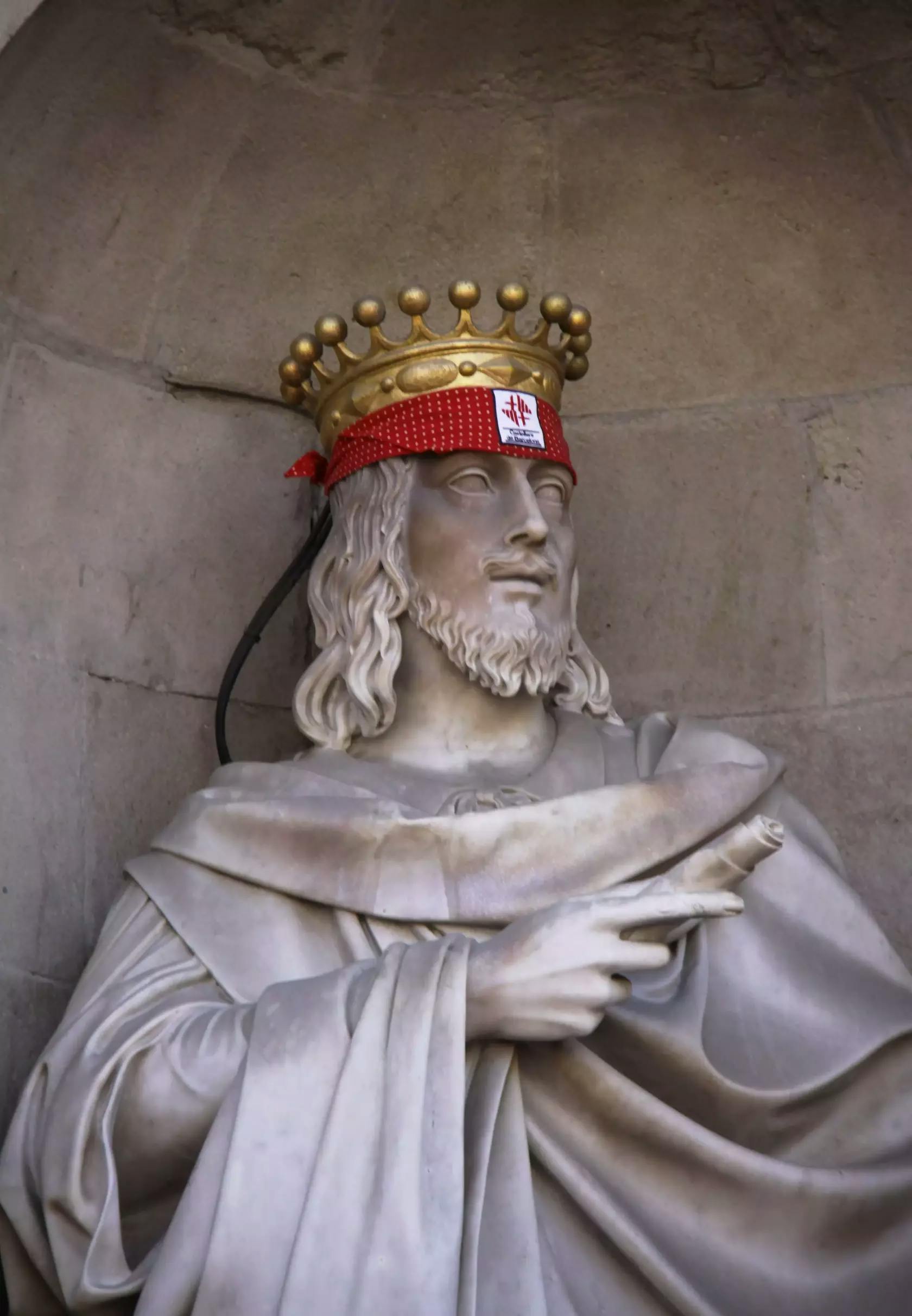 Lo Rei Jaume, casteller de Barcelona
