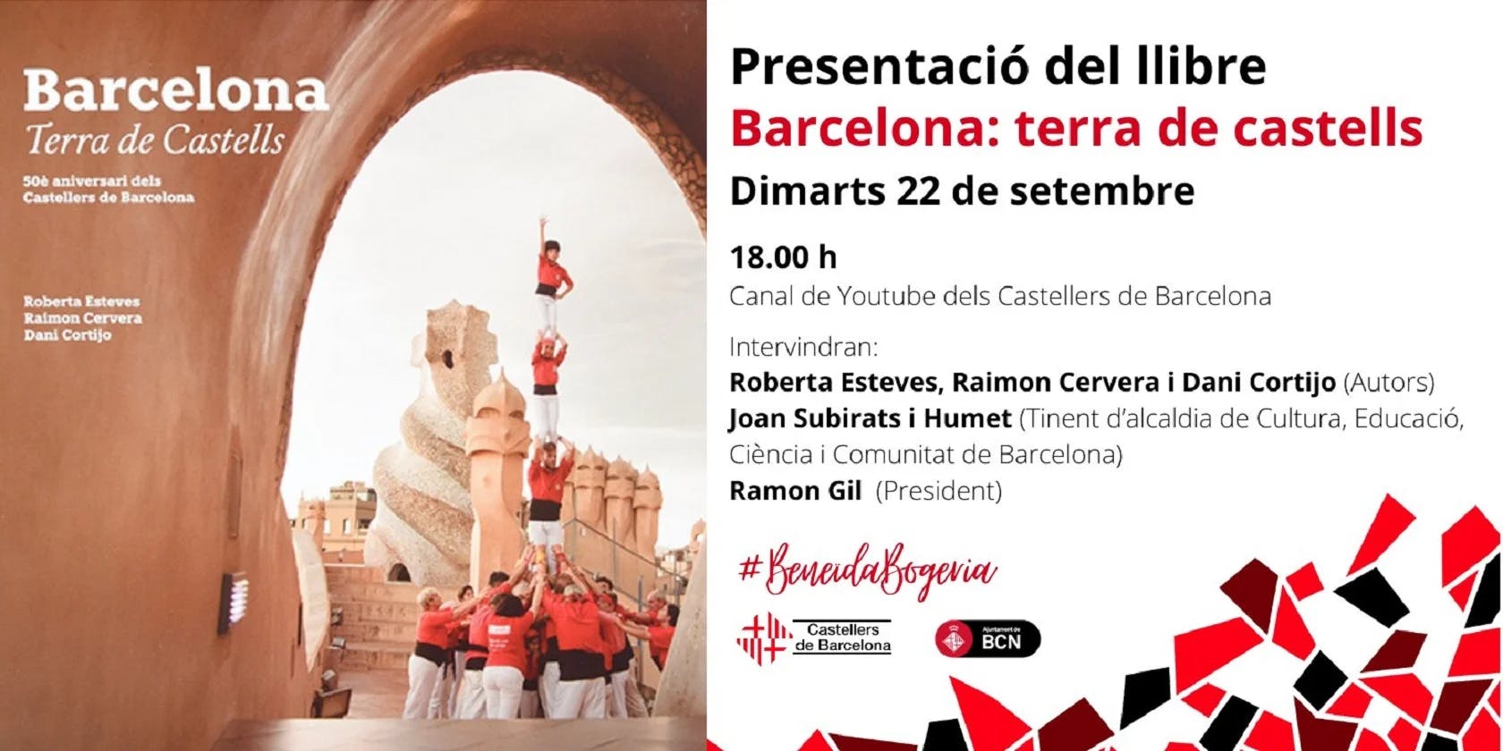 Presentació del llibre ‘Barcelona: terra de castells’