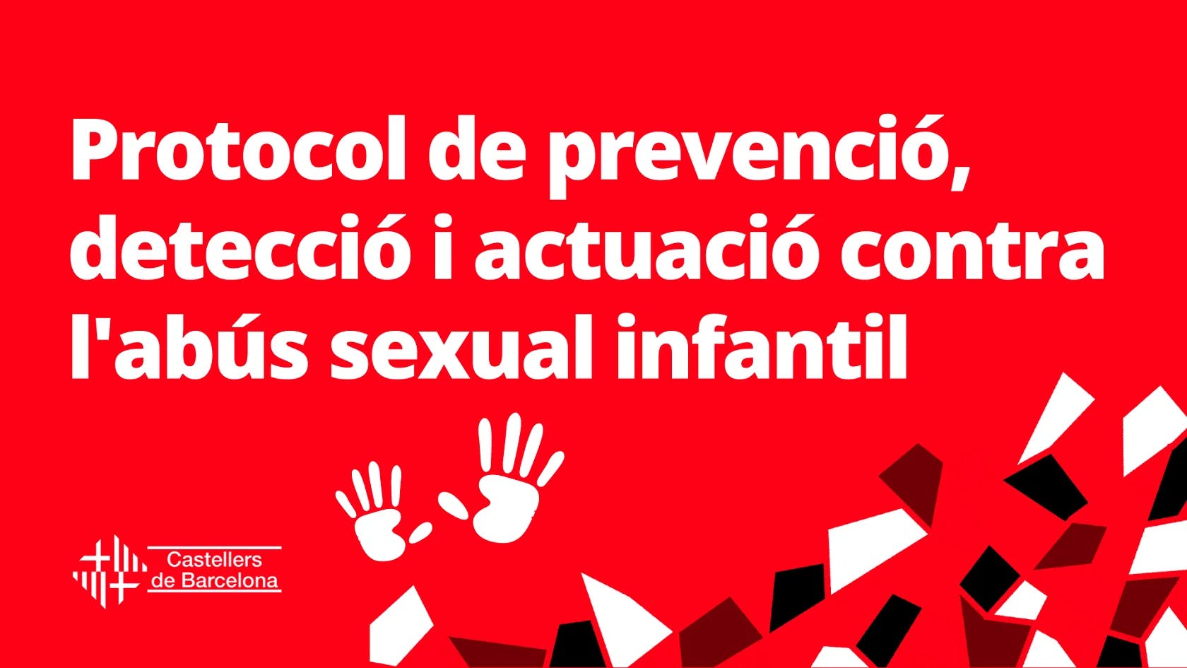 Els Castellers de Barcelona presenten el primer Protocol contra l’Abús Sexual Infantil del món casteller